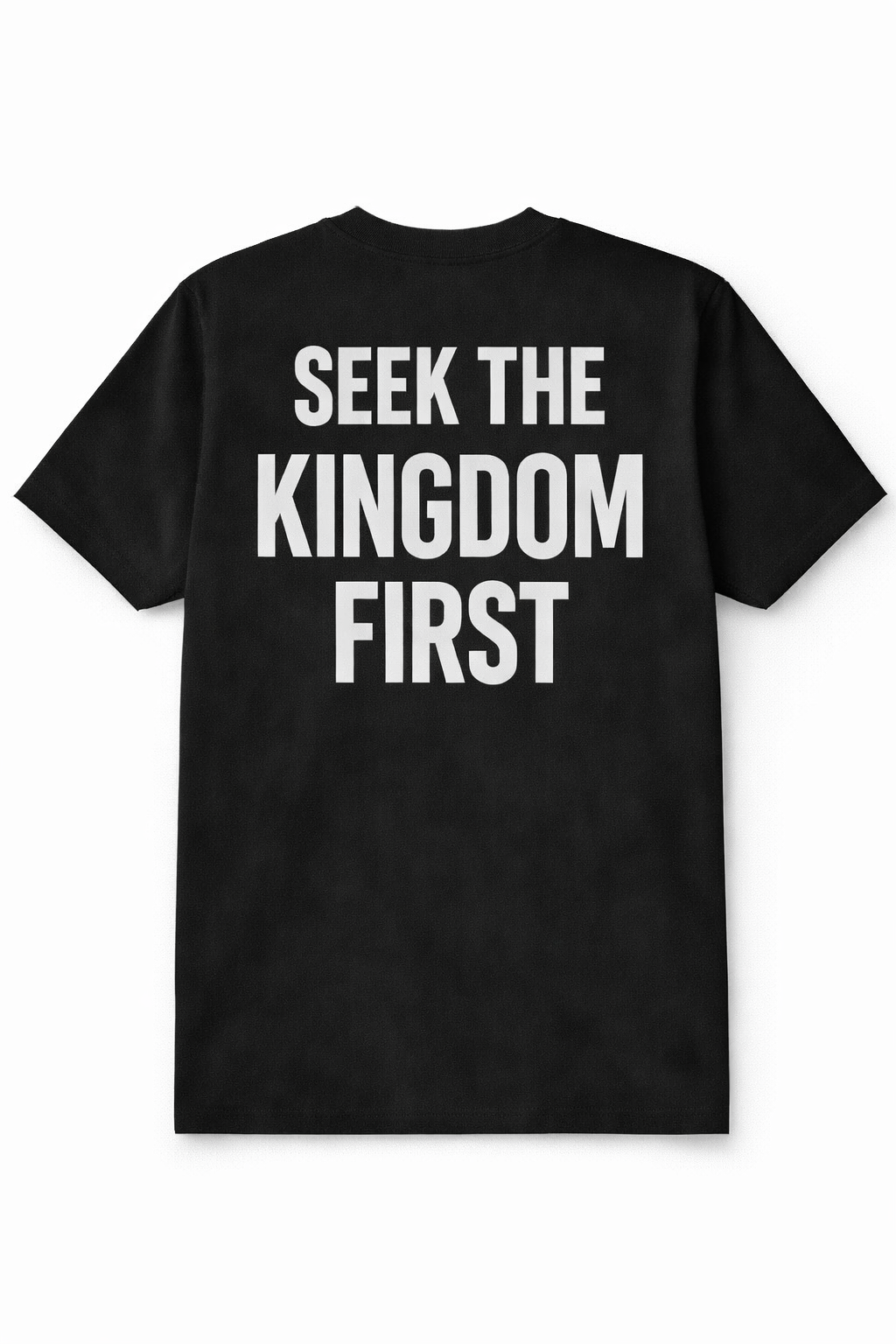 Seek The Kingdom First – Double Print Premium Tee